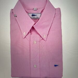 Southern Lure Boys XL long sleeve Pink Gingham